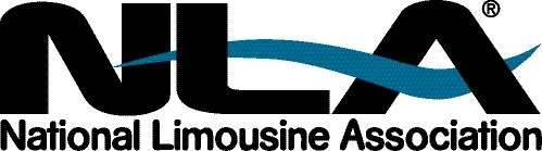 National Limousine Association logo with blue swoosh